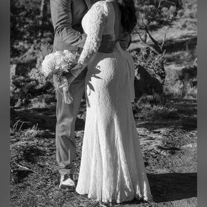 Reformation Wedding dress